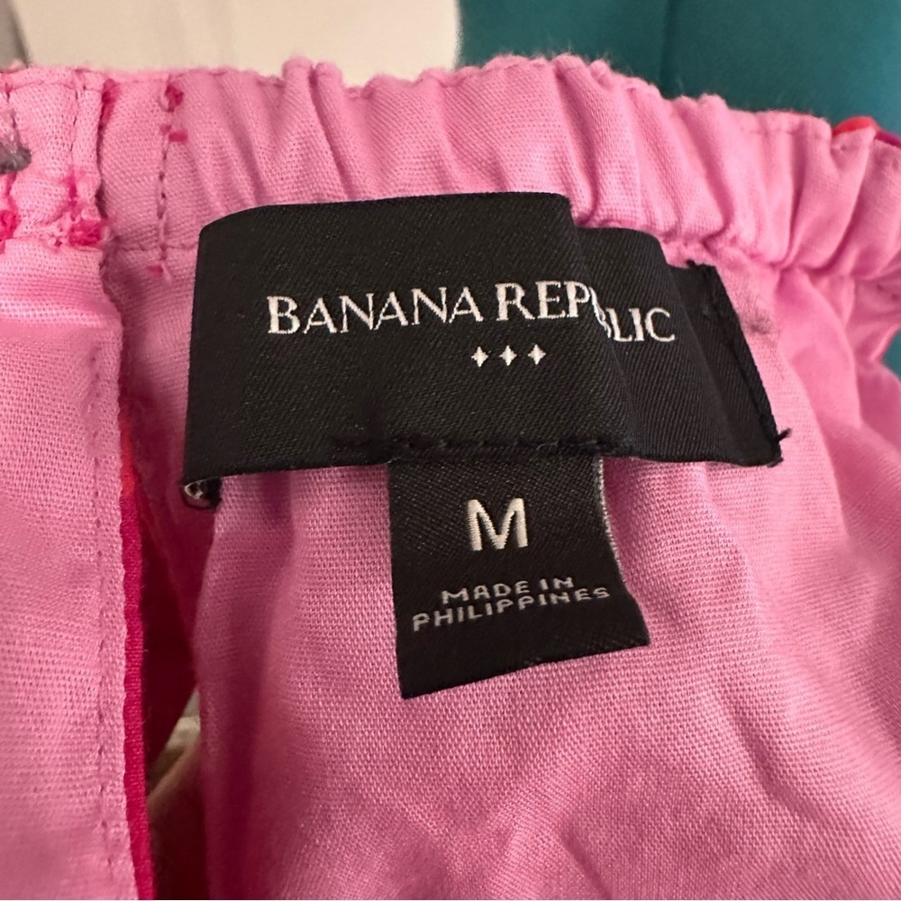 Banana Republic floral Poplin Tiered Mini Dress medium - Picture 10 of 11